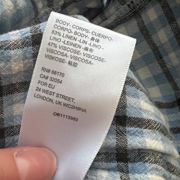 NWT Urban Outfitters Plaid Button Skirt - Picture 8 of 9